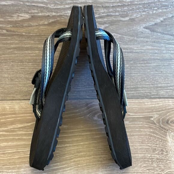 OBOZ Dyno Women’s Size 10 Black Blue Flip Flop Sandal - Picture 8 of 11